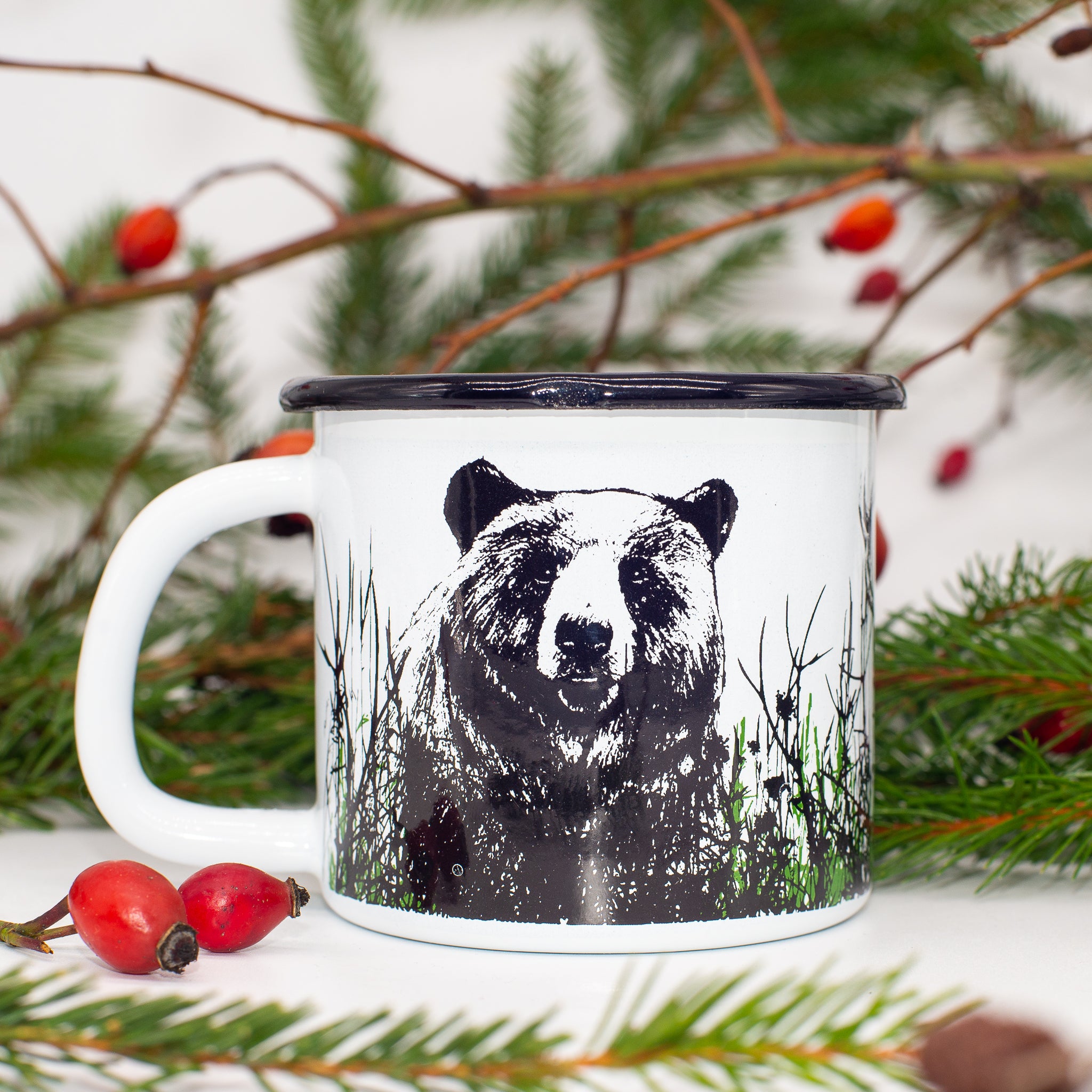 Cană emailată  - Beasts of the Carpathians