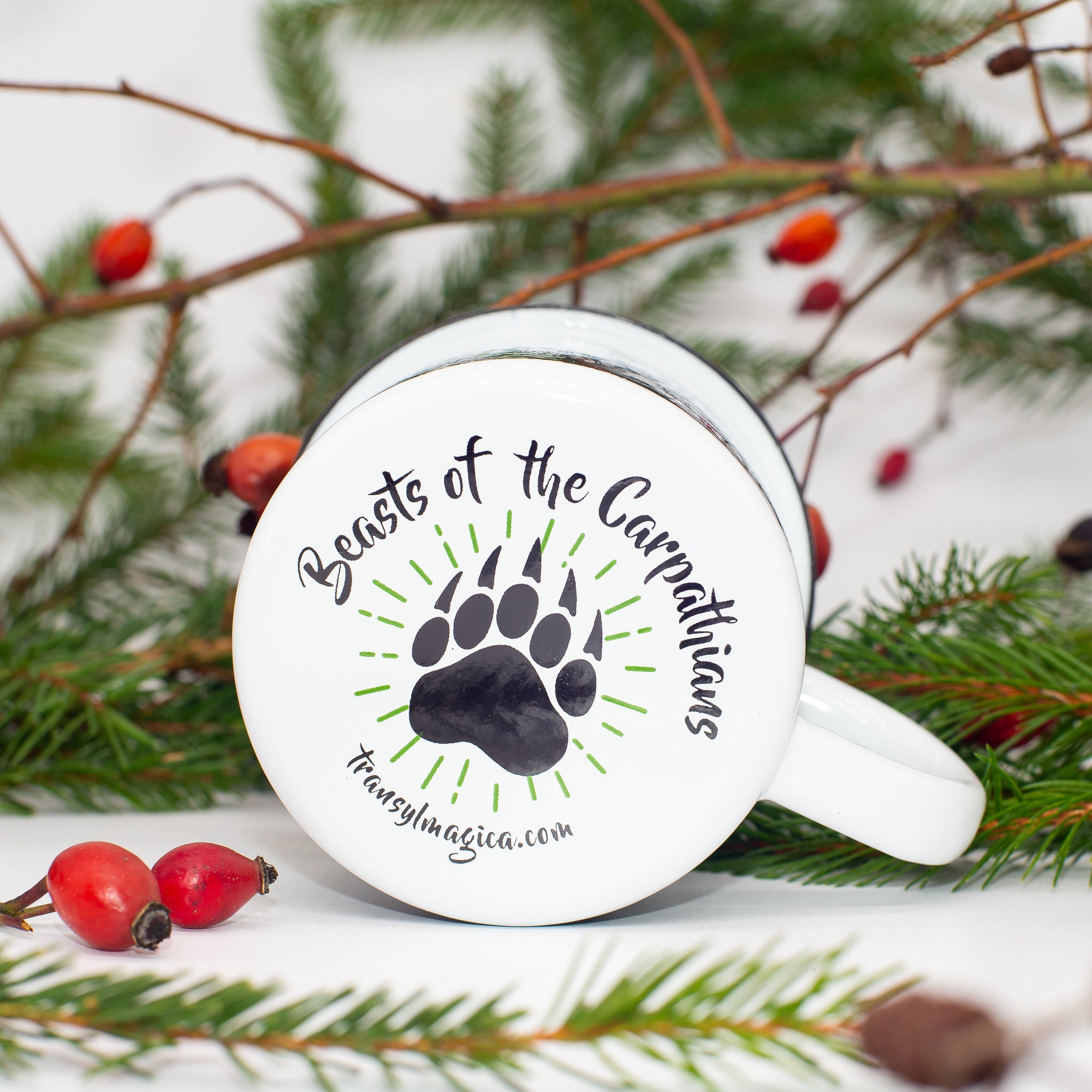 Cană emailată  - Beasts of the Carpathians