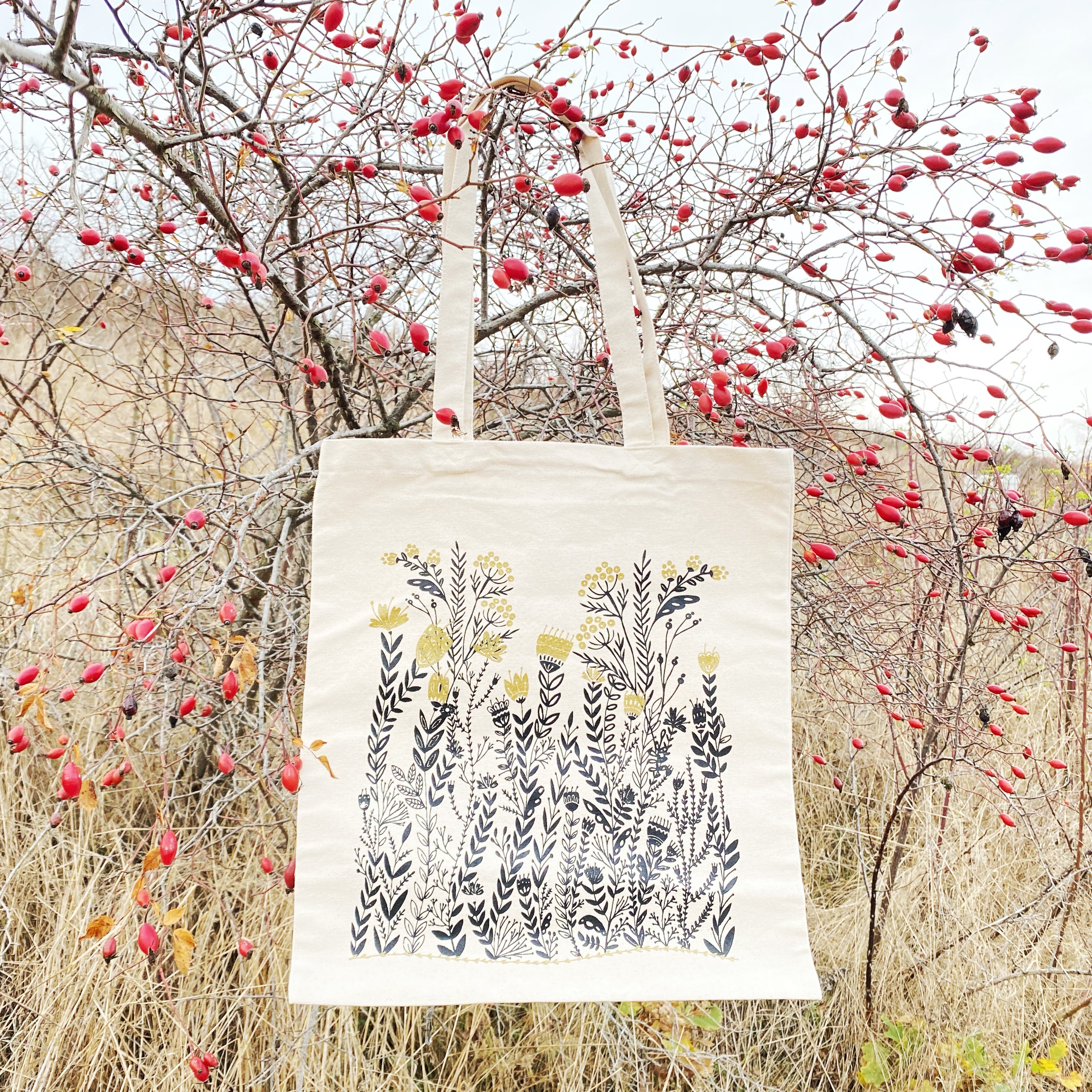 Sacoșă - Flori de câmp