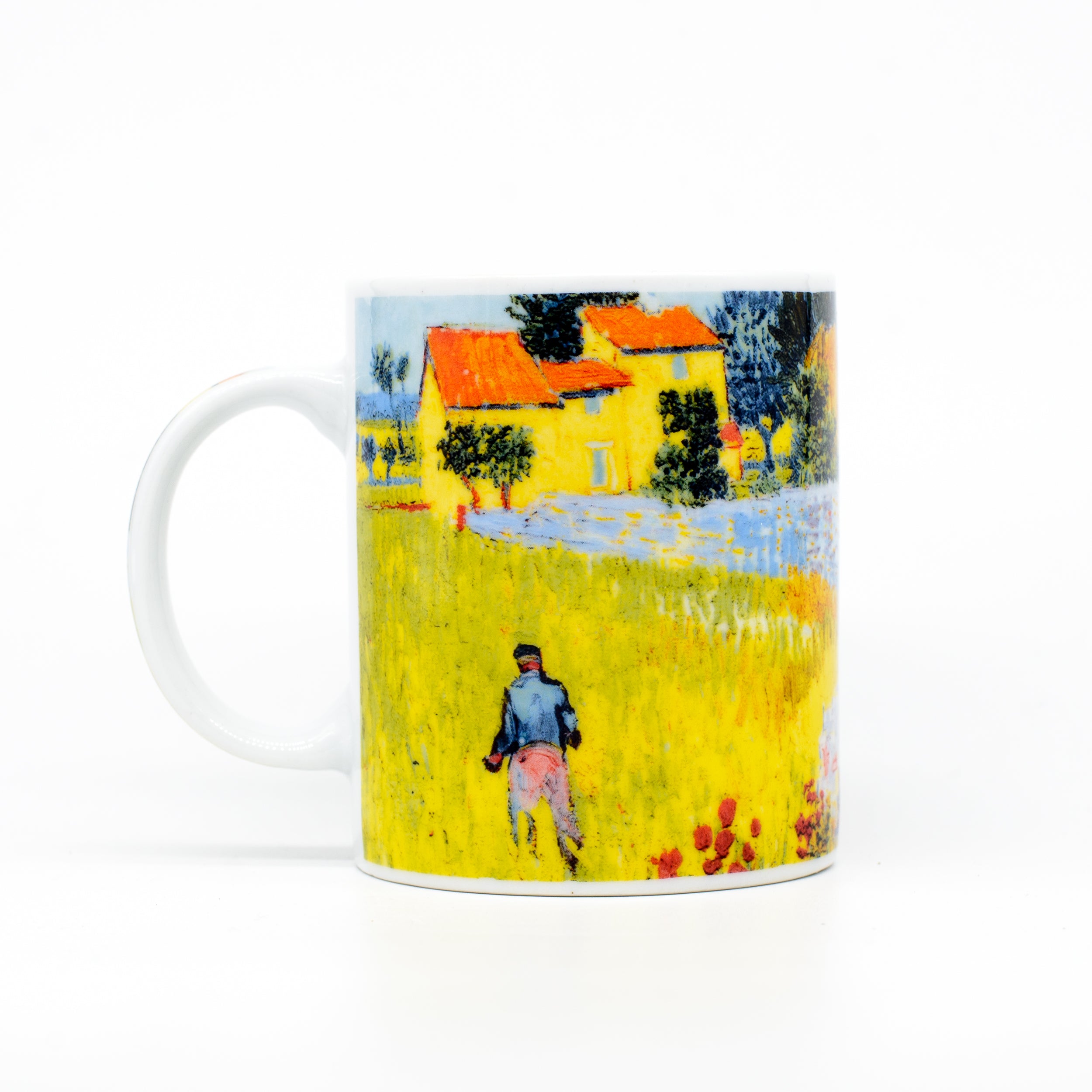 cană porțelan - Vincent van Gogh: Fermă din Provence, 1888