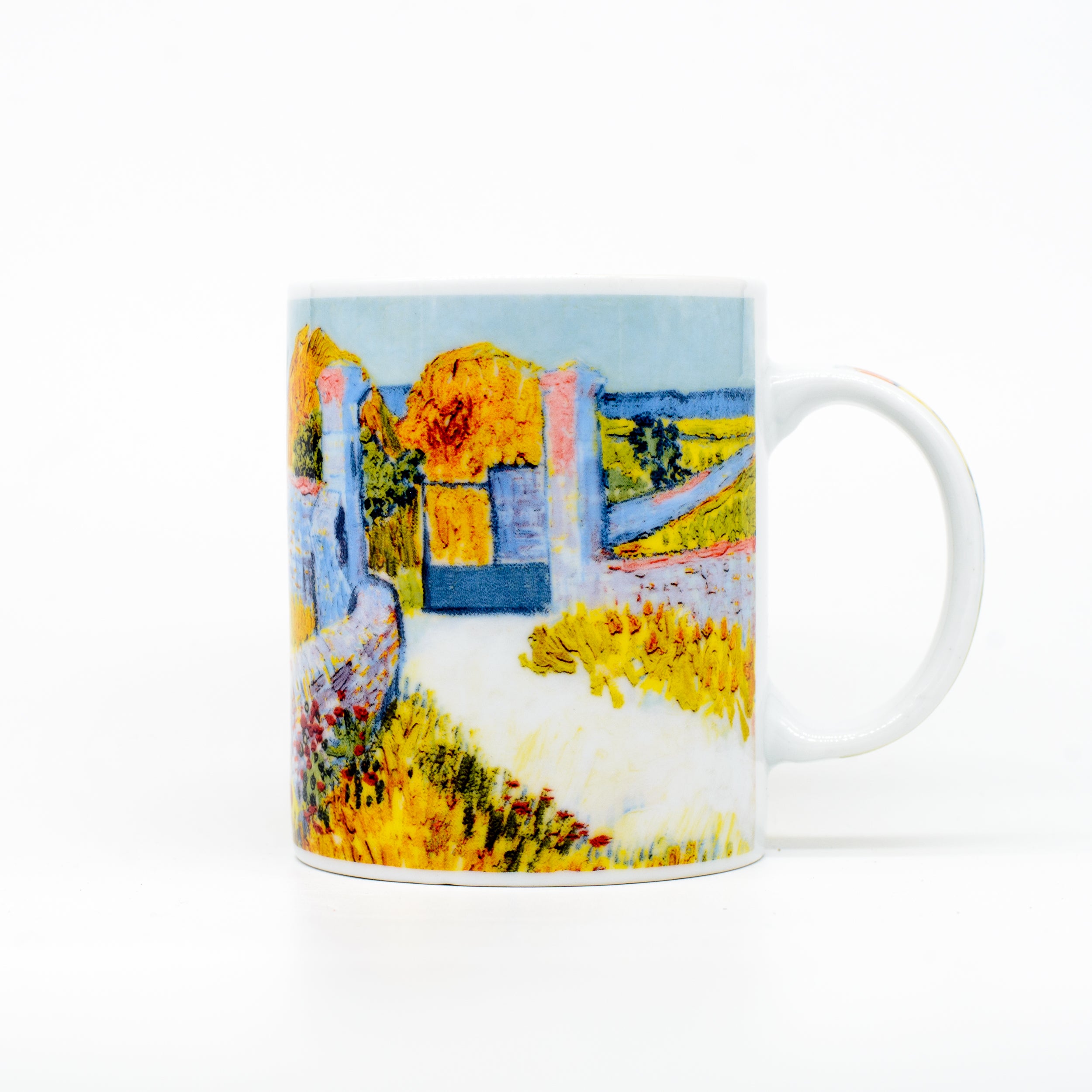 cană porțelan - Vincent van Gogh: Fermă din Provence, 1888