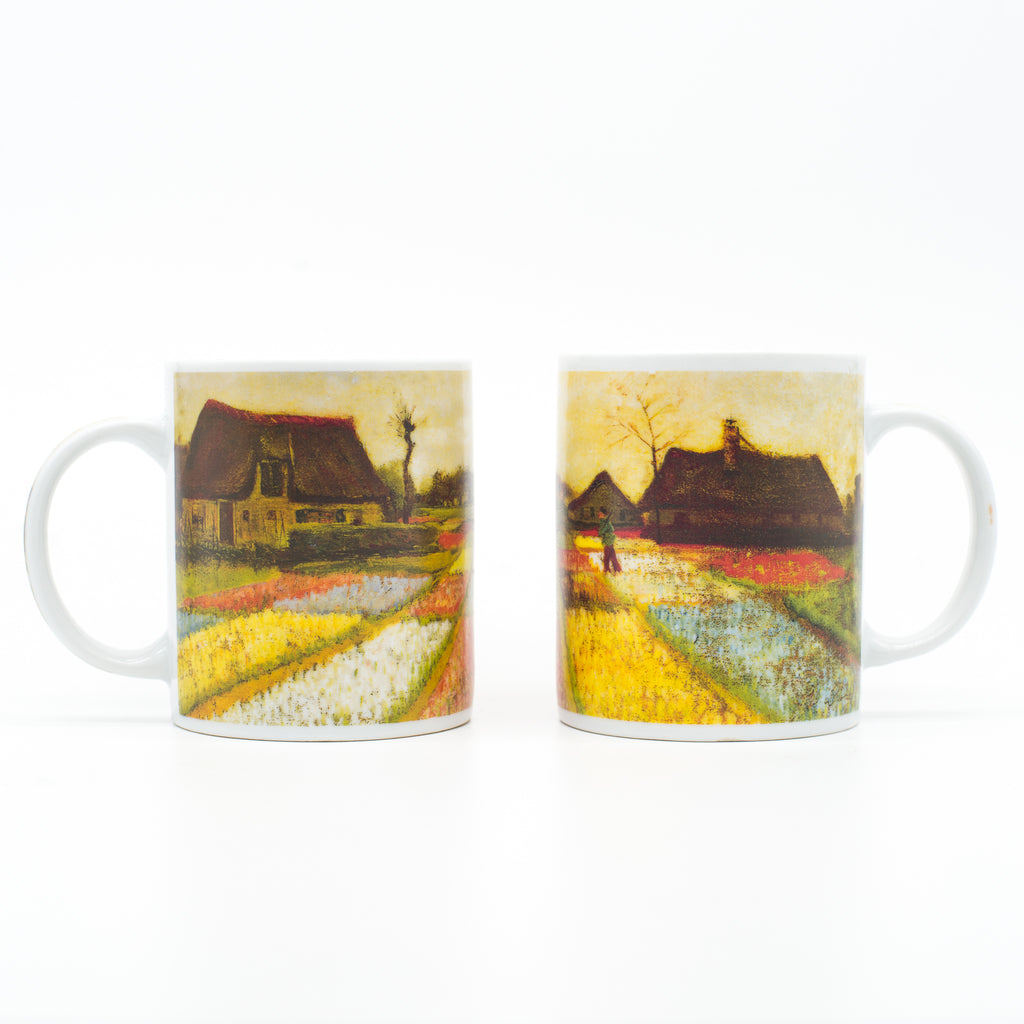 Cană din porțelan - Vincent van Gogh: Lanuri de lalele