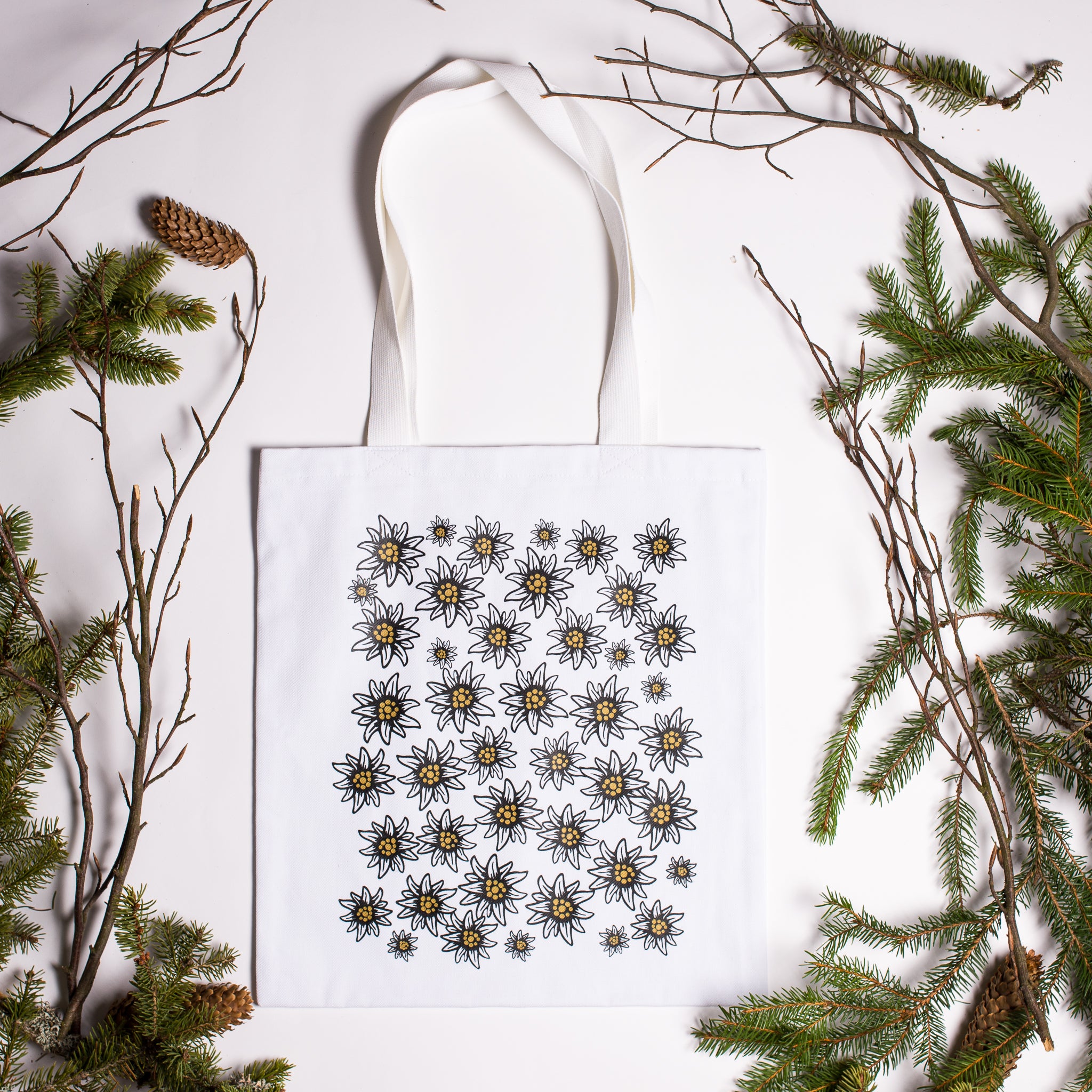 Sacoșă - Floarea reginei